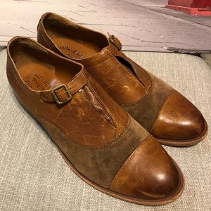 Kork-Ease Brown Niseda Leather Oxford Size 11